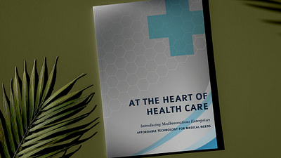 Healthcare Company Profile company profile design graphic design healthcare