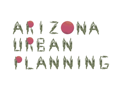 Arizona Urban Planning Logo branding design graphic design logo typography