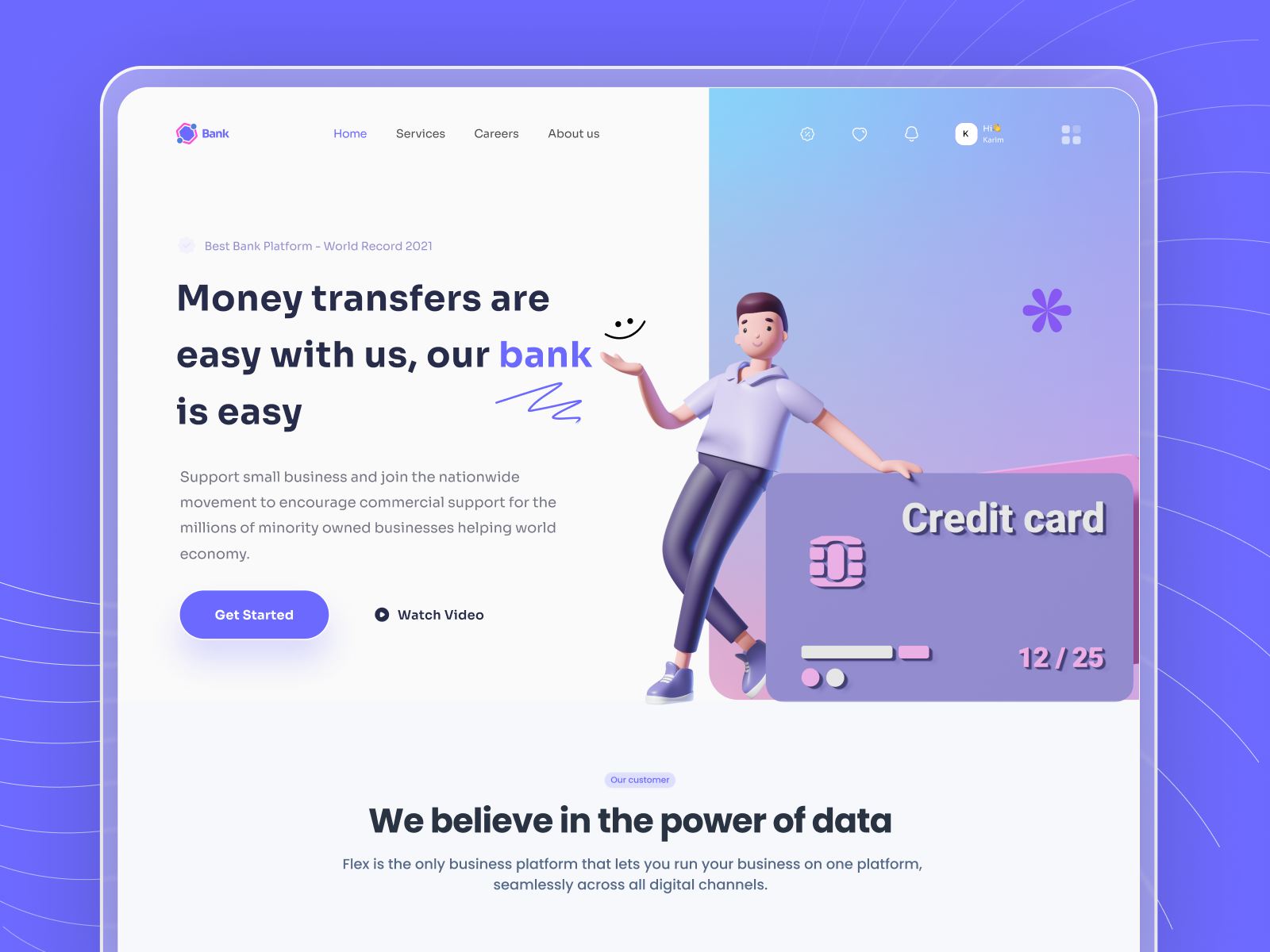Example of Landing Page Design
