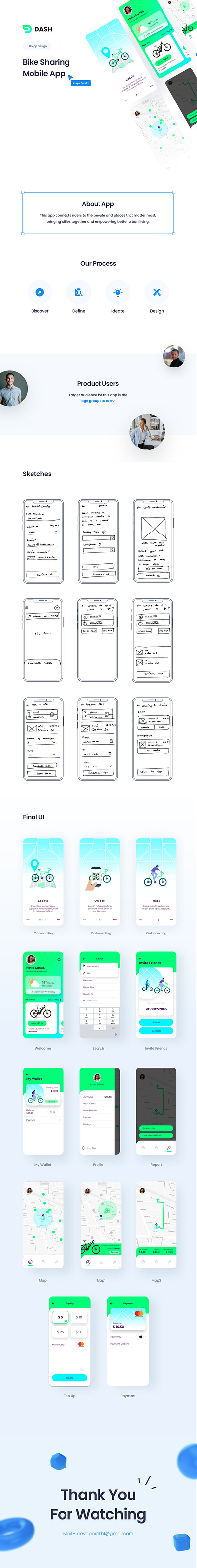 Bike Sharing Mobile App figma ui ui design uiux