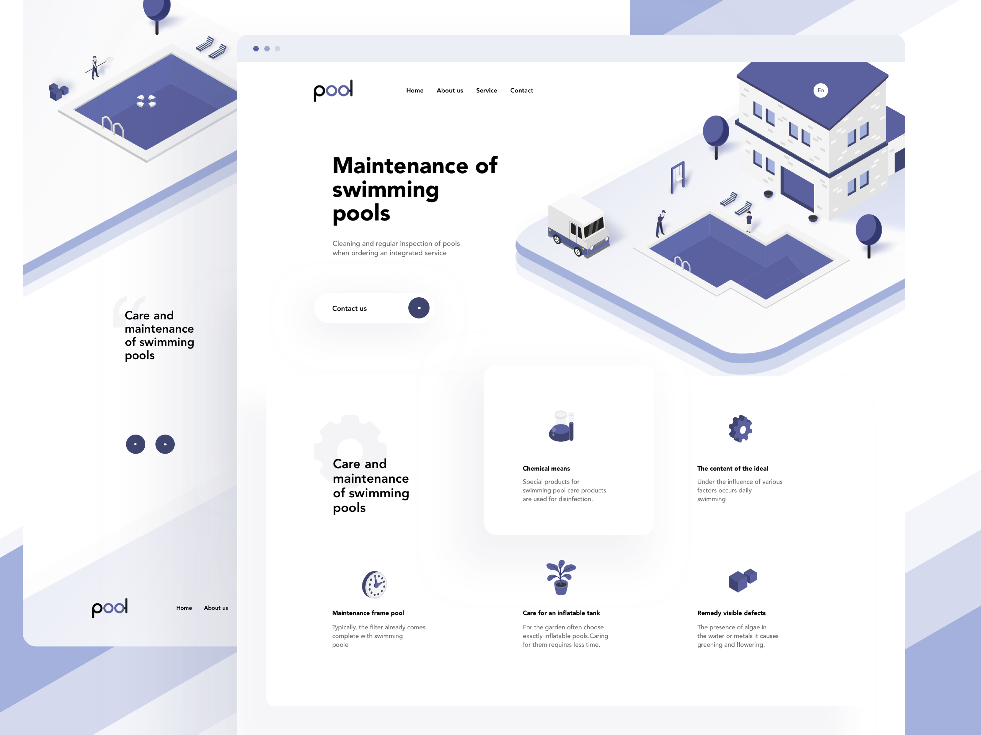 Example of Website & Landing Page Design