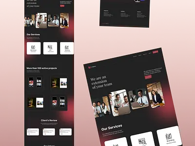 Digital Agency Website 3d animation graphic design logo motion graphics ui