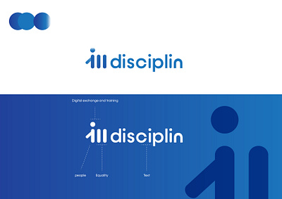 Disciplin - Logo Design and brand identity app branding design graphic design illustration logo typography vector