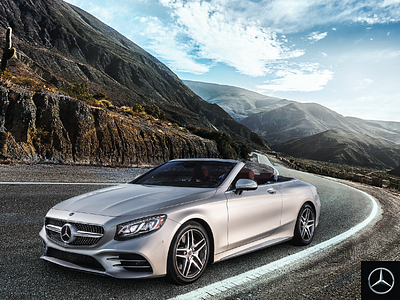 Art Direction & Image Composites for Mercedes Ads art direction design image comp photoshop