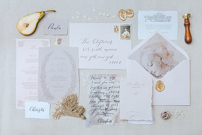 Wedding Invitation Design - The Renaissance Suite calligraphy handlettering wedding invitation design wedding stationery creation weddings