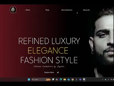 Hukam Collections' Aujala branding logo ui