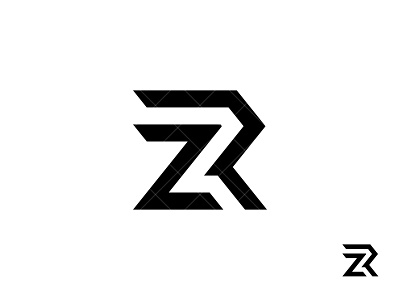 ZR Logo branding design graphic design icon ideas identity logo logo design logotype monogram r rz rz logo rz monogram typography z zr zr logo zr monogram zr sports logo