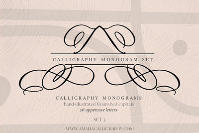 Monograms calligraphy design graphic design lettering logo logo creation monograms wedding invitation wedding monograms