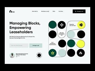 Block living Web Header blockchain clean crypto cryptocurrency dao platform exploration fintech header landing page meta orix sajon visual identity web web app web design web3 web3.0 webdesign website