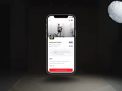 GetMuv - Branch details - 360 view 1pass 3d animation branding dark ui design ecommerce fitness app free ui kit george samuel getmuv graphic design illustration interaction landing page logo motion graphics ui