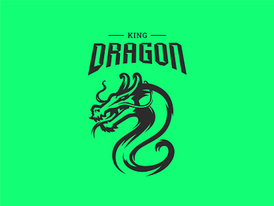 Logo Dragon/ Illustration/ Mascot design dragon esport esports illustration king logo mascot sport sports