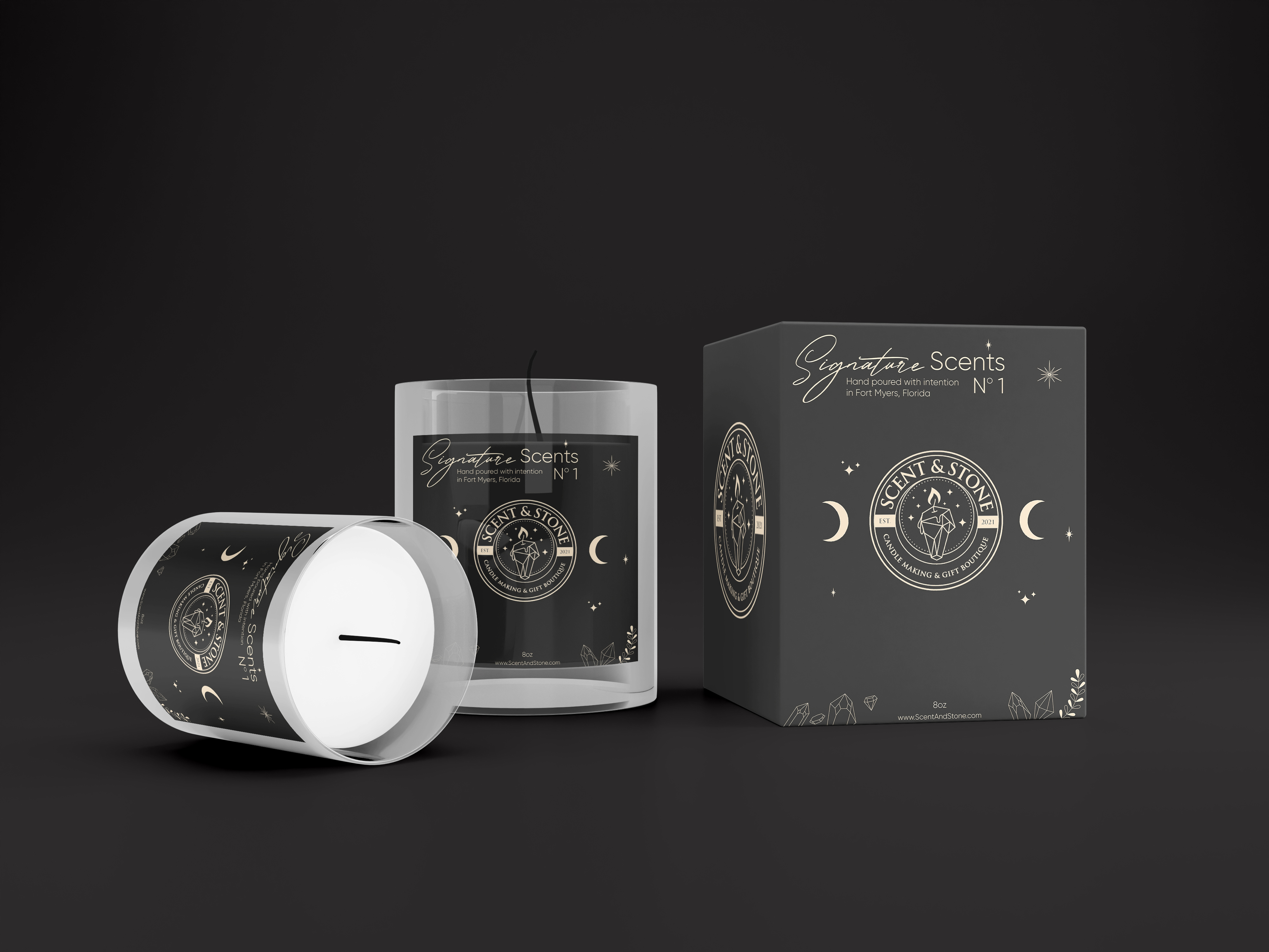 Example of Product Label Design—Custom& Print Ready