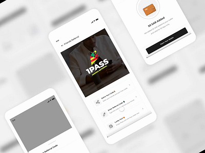 GetMuv App - Referral Program - Earned amounts 1pass 3d animation branding dark ui design ecommerce fitness app free ui kit george samuel getmuv graphic design illustration interaction landing page logo motion graphics ui