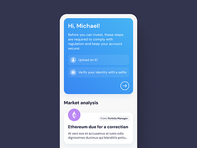 Crypto trading mobile app app crypto cryptocurrency design design concept mobile modern ui ui ux ui design