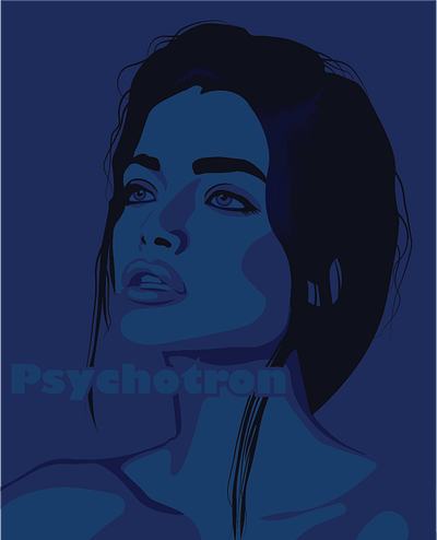 psychotron app branding design graphic design illustration logo typography ui ux vector