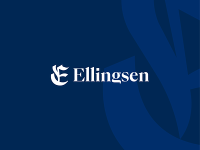 Ellingsen Group branding business clean corporate development economy europe investing logo norway professional