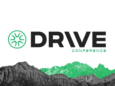 Drive Conference 2022 automotive brand design church conference drive event icon leaders logo meetup north point