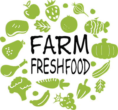 FARM FRESHFOOD design graphic design illustration logo nft nftart nftartist nftcommunity vector