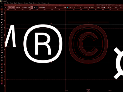 Type Design 16 2d art artwork design font fontlab graphic design lettering modern type design typeface typography vector