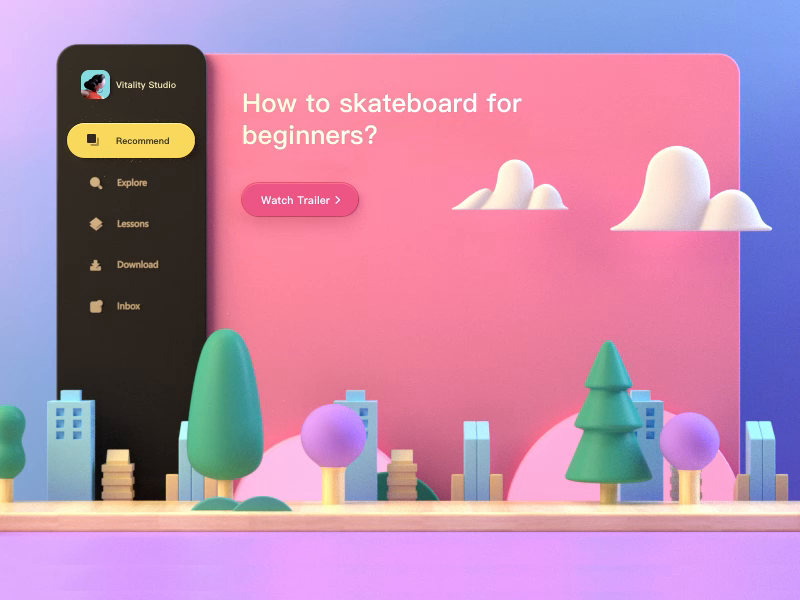 Example of 3D Animaiton Illustration