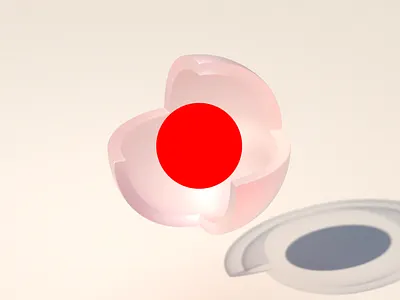 Core 3d 3d design bold brand branding cg cgi cinema 4d concept design core design geometric glass illustration red shape sphere texture