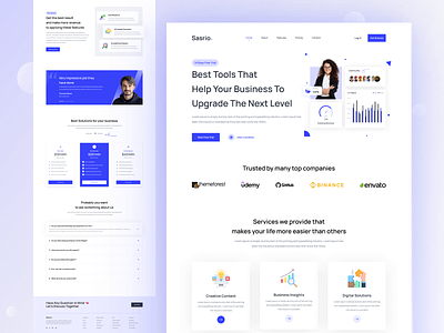 Sass Landing Page best landing page design landing page landing page trends landing page trends 2022 new landing pages saas landing page sales page sass ui top landing page top ui trends ui ui design ui trend ux ux design web design website design