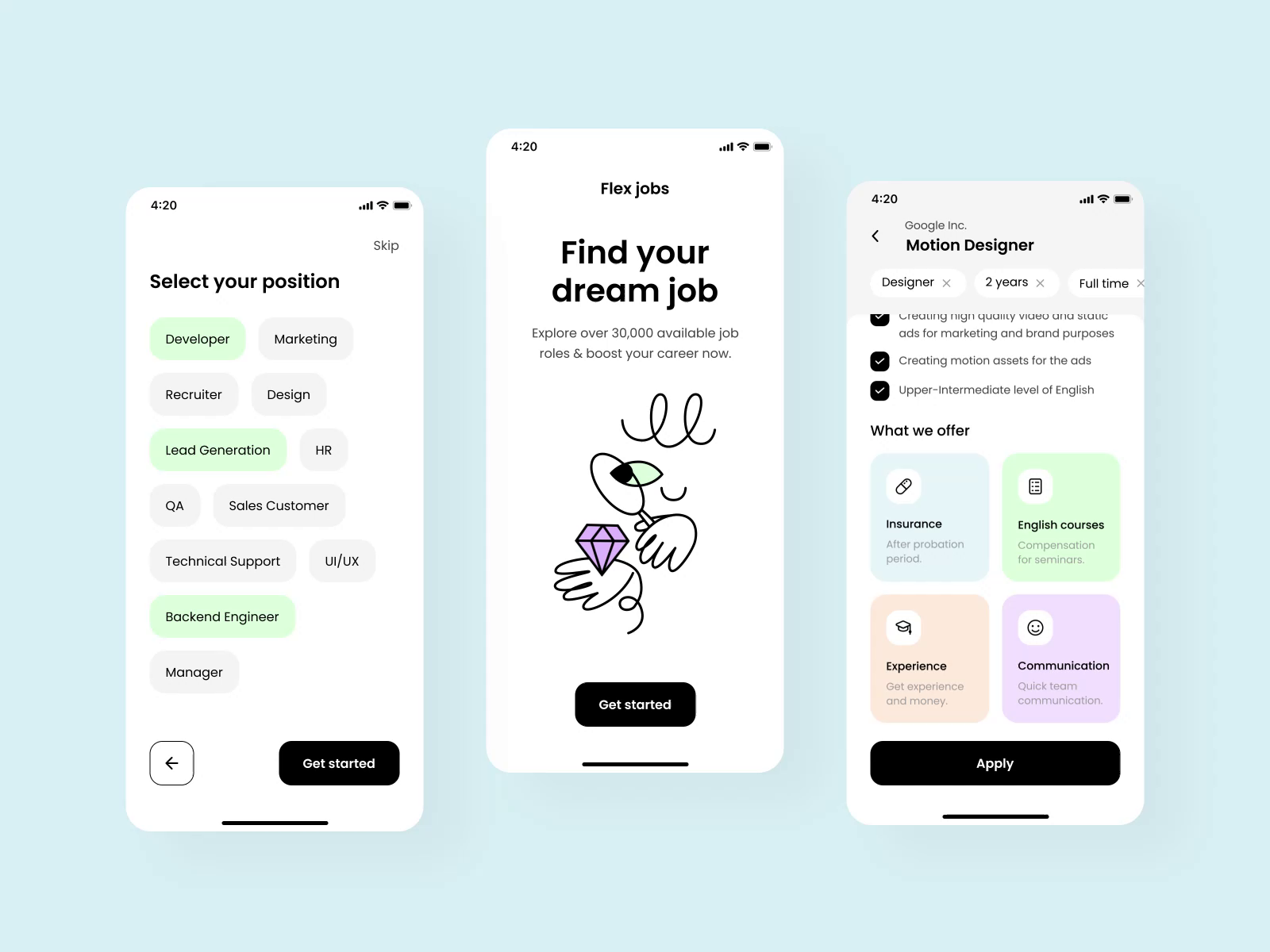 Example of Big Mobile App/Illustration