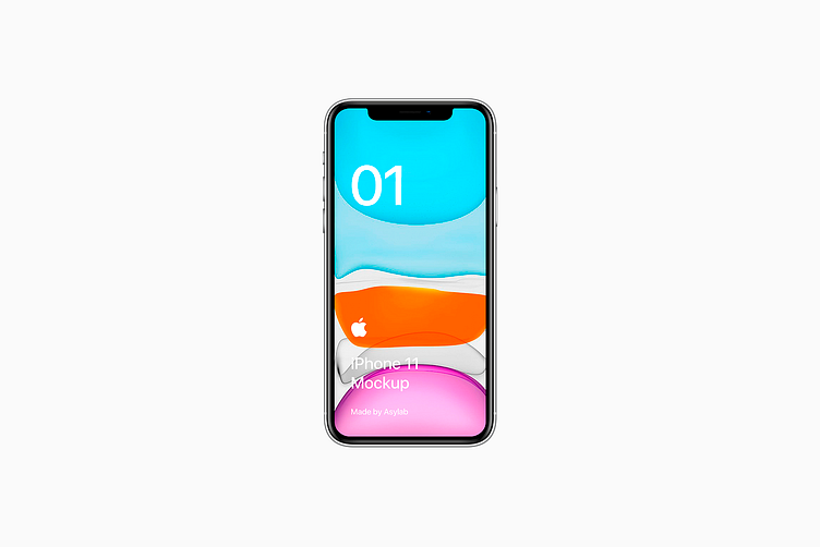 iPhone 11 モックアップ Free iPhone 11 Mockup (PSD)