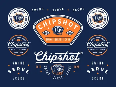 Swing • Serve • Score branding design graphic design identity illustration logo type typography vector