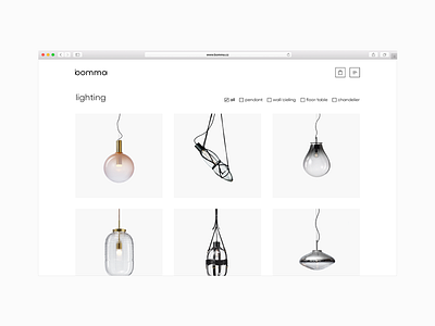 Bomma – eshop update behance bomma design graphicdesign identity new refresh studio najbrt update ux uxui web webdesign website