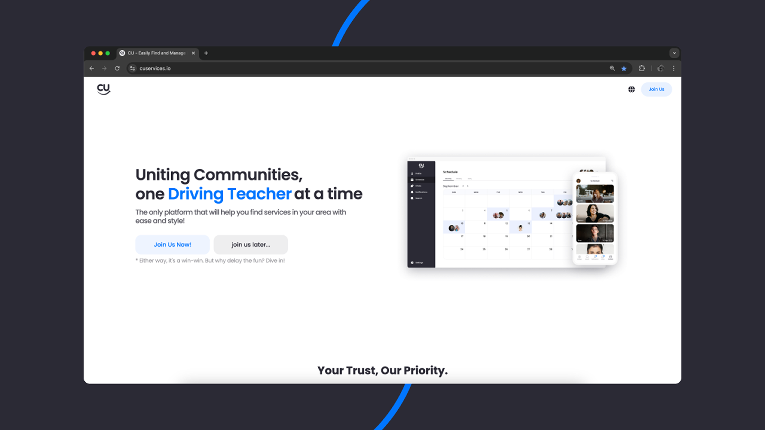 Example of Website Design