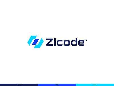 Zcode Logo, Letter Z + Code, Coding Logo brand identity branding code code logo coding coding logo geometric logo letter mark letter mark z logo logo design logos logotype modern logo monogram z logo