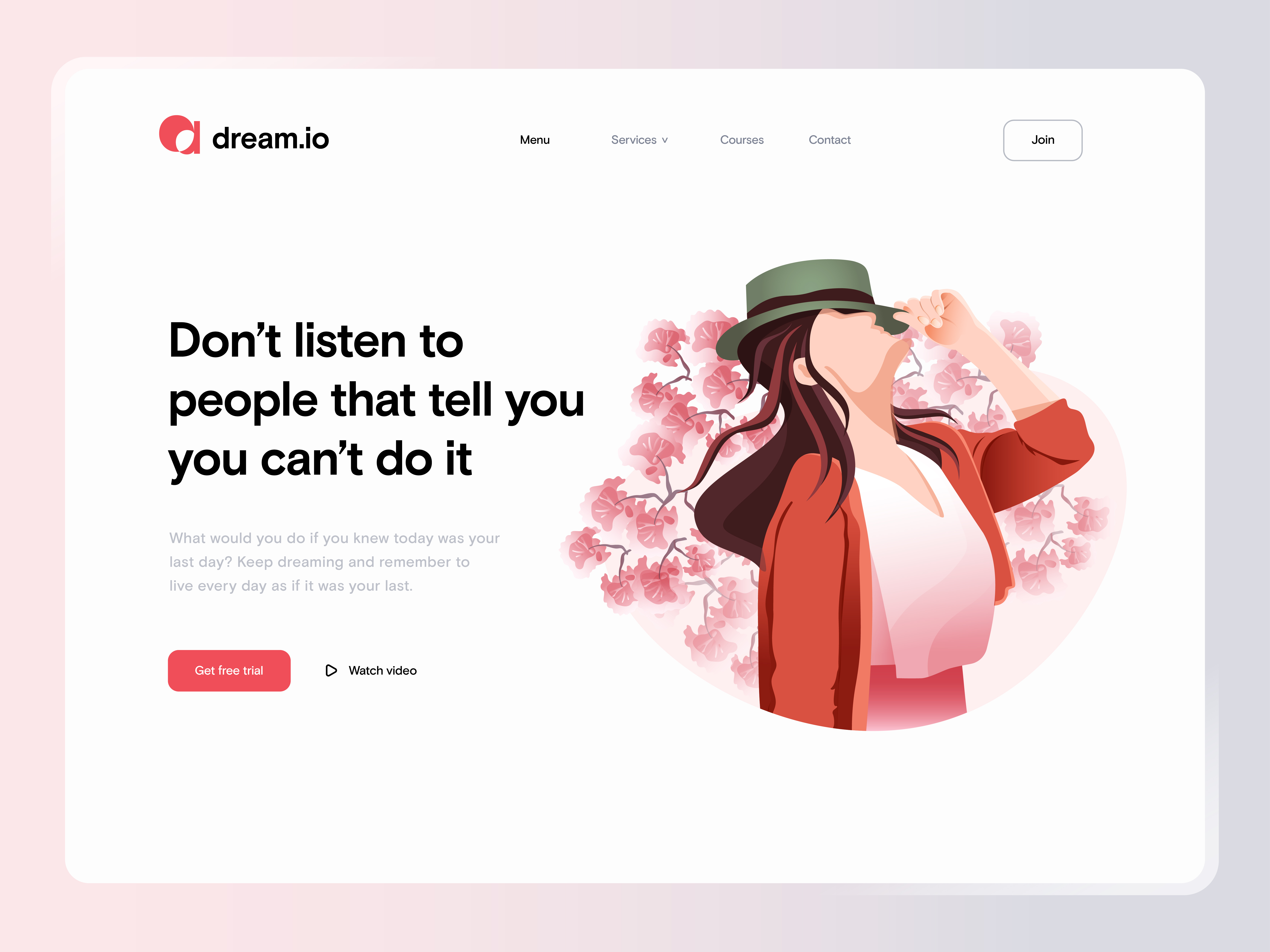 Hero Image Illustration banner digital art digital illustration dream illustration girl girl illustration hero illustration hero section hero section illustration homepage banner homepage illustration illustration landing page illustration ui illustration vector art website illustration women illustration