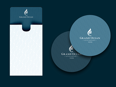 Grand Ocean Sokhna branding hotel logo typography