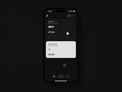 {edit mode} active app card cards concept design edit editmode hover ios mode product productdesign settings time timezone ui ui design ux
