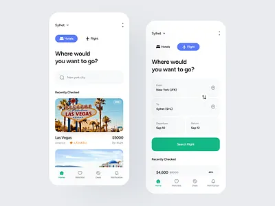 xBooking - Flight & Hotel Booking app design book online booked booking app booking service clean ui find hotel flight flight booking hotel interface ios app minimal minimal ui mobile design mobile ui piqo design popular design ui design