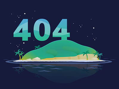 404 - Lost illustration vector