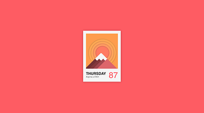 Weather Card behance card creative design graphic design illustration interactive motion graphics ui ux uxui weather