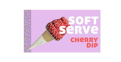 Soft Serve branding food illustration graphic design graphic designer icecream illustration illustrator package design product label typography