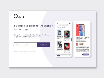 Redesign Daily UI Landing Page 100days 100 design challenge daily ui design fun landing page landing page design landing page ui redesign redesign daily ui landing page redesign ui ui ux