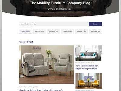 MFC Blog Design blog blogdesign clean design kissprinciple simple ui ux ux design visualdesign