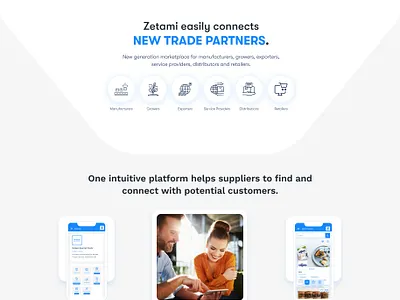 Landing page platform