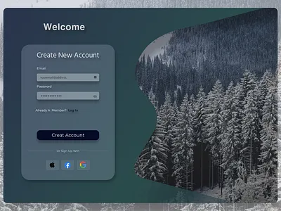 Login page app branding design graphic design illustration logo typography ui ux web design