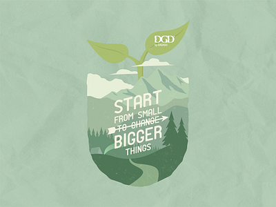 EarthDay 2022 design earth earthday graphic design illustration mountain vector
