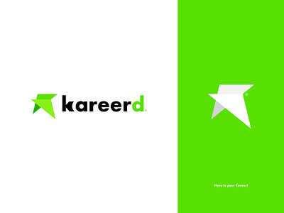 Kareerd Logo Design and Icon 2d adobe illustrator brand guidline brand identity brand strategy branding design designer freelance logo gfx graphic design green logo icon illustration kareed logo logo folio mdimtiaz2007 vector website logo