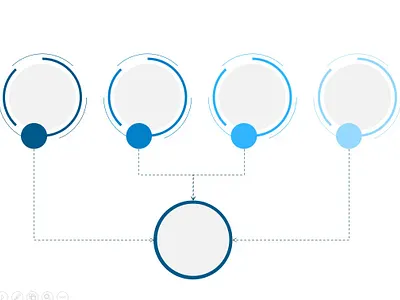 Circle Infographic :) circle infographic graphic design powerpoint
