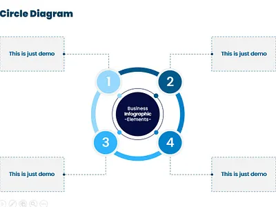 Circle Diagram :) animation business infographic circle infographic design graphic design illustration infographic infographics powerpoint