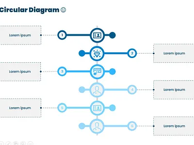 Circular Diagram animation business infographic circle infographic design graphic design illustration infographic infographics powerpoint