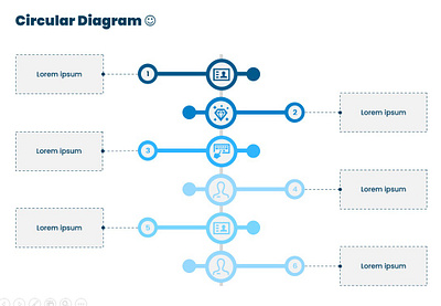 Circular Diagram animation business infographic circle infographic design graphic design illustration infographic infographics powerpoint
