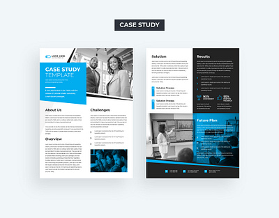 Case Study flyer template advertising annual business case case study company corporate cover design flyer flyer design graphic design information newsletter poster print print design print template report study